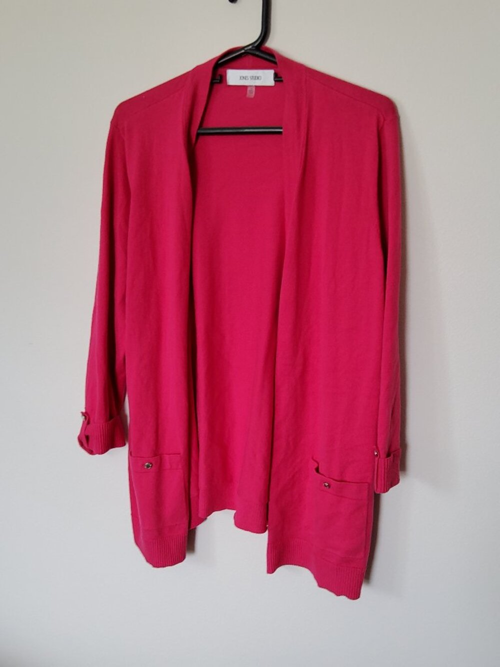 Pink Jones Studio Plus size 1X cardigan